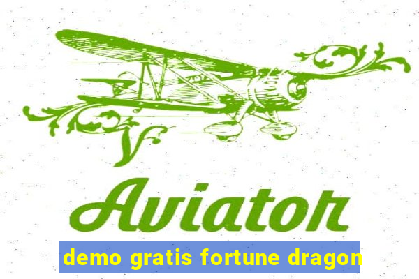 demo gratis fortune dragon